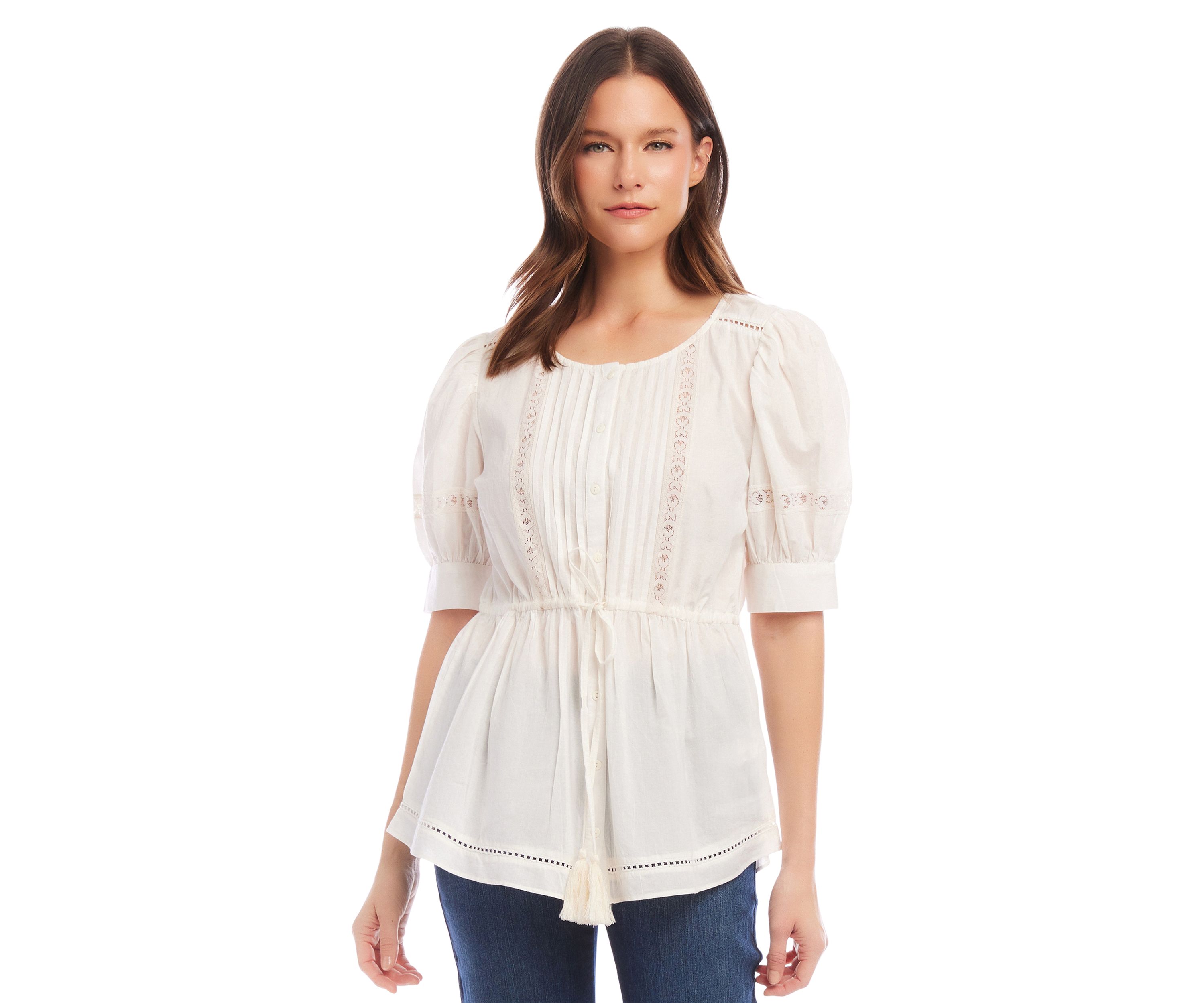 Lace Inset Tunic