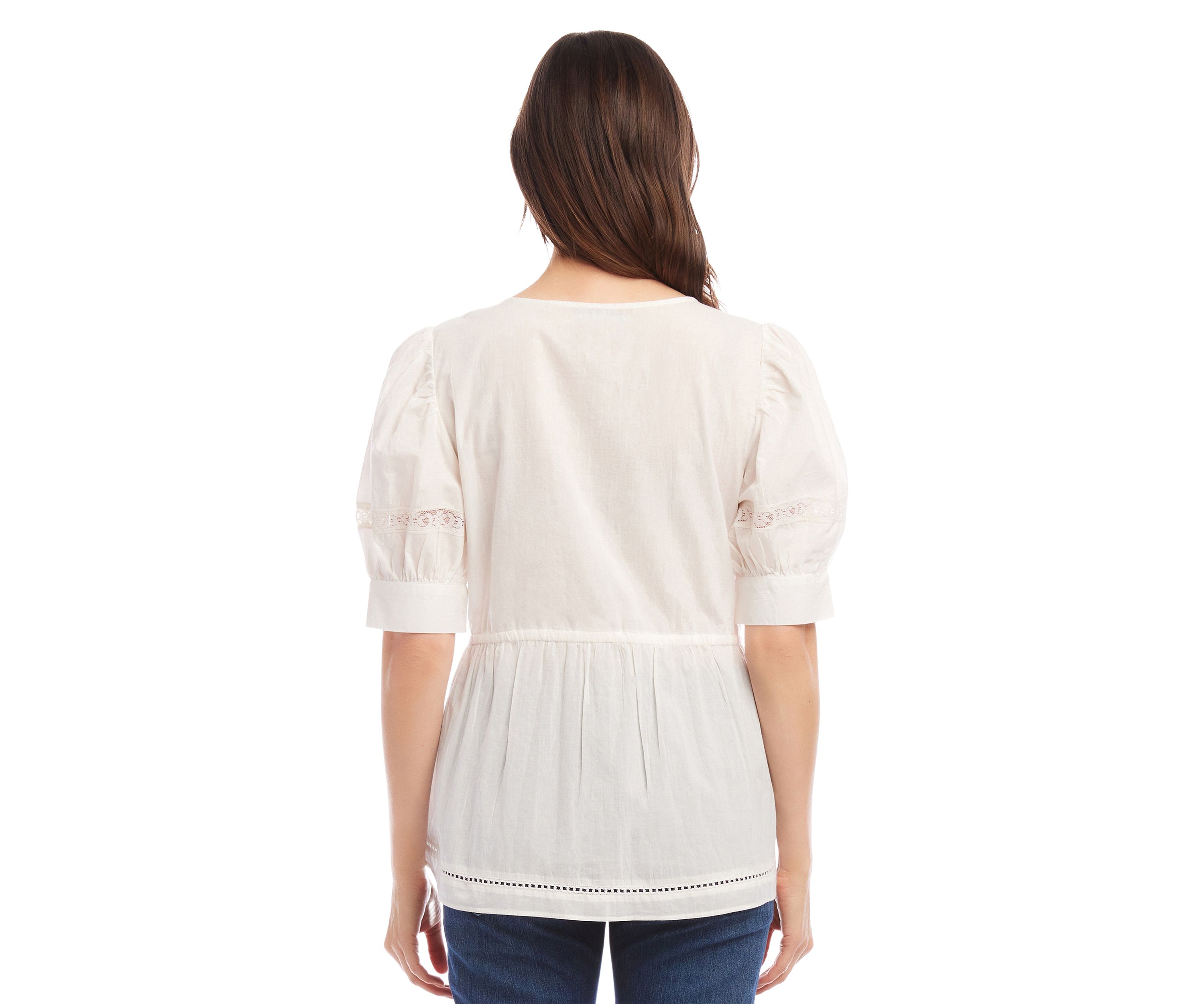 Lace Inset Tunic