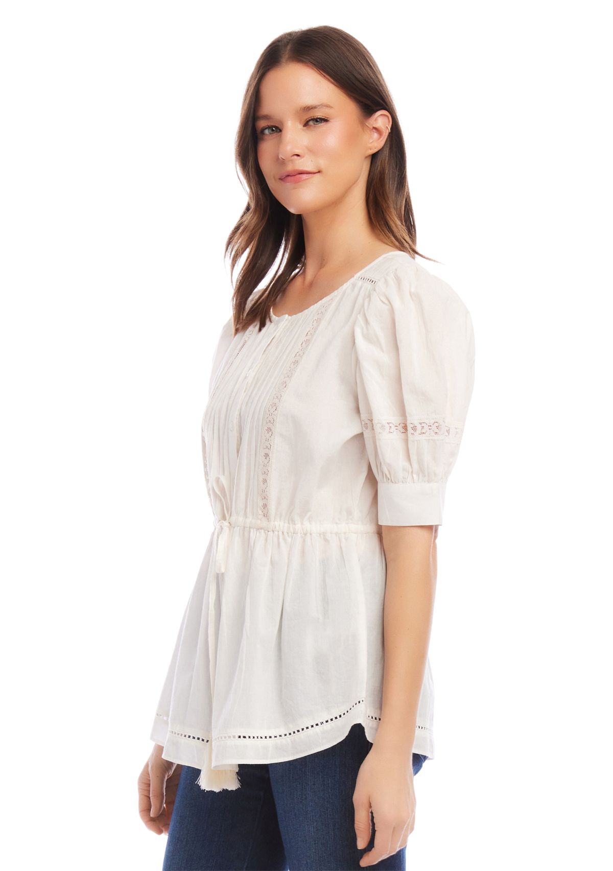 Lace Inset Tunic