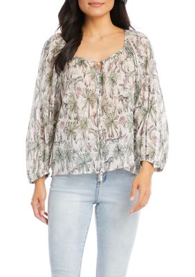 Women's Peasant Top