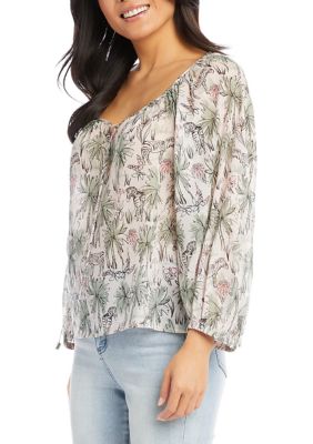 Women's Peasant Top