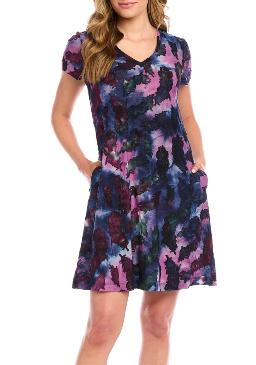 Womens Quinn V-Neck Pocket Dress