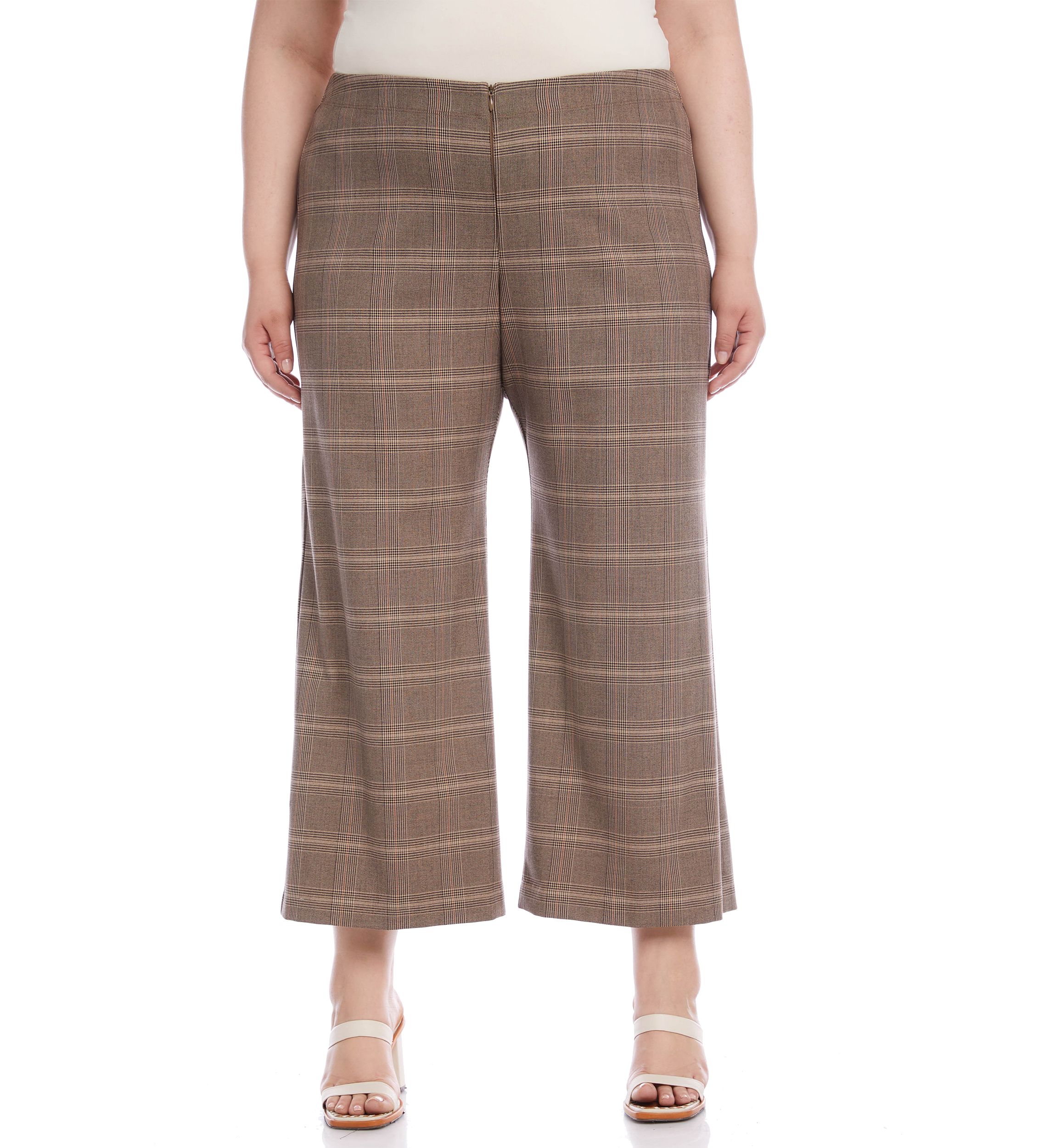 Plus Size Cropped Pants