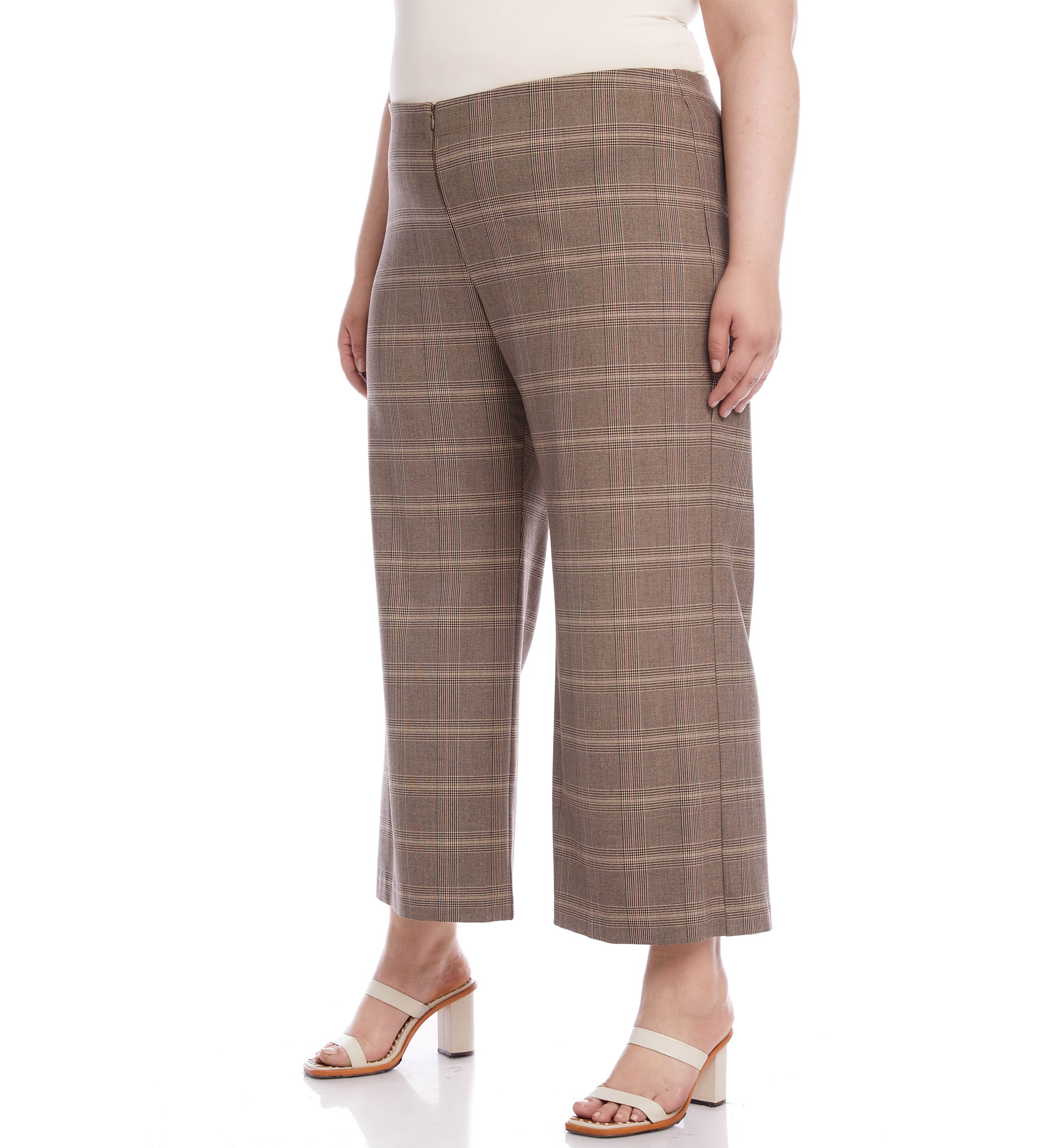 Plus Size Cropped Pants