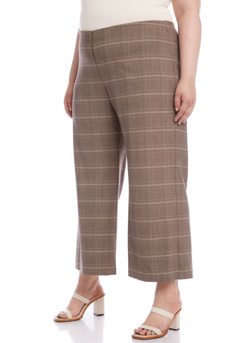 Plus Size Cropped Pants