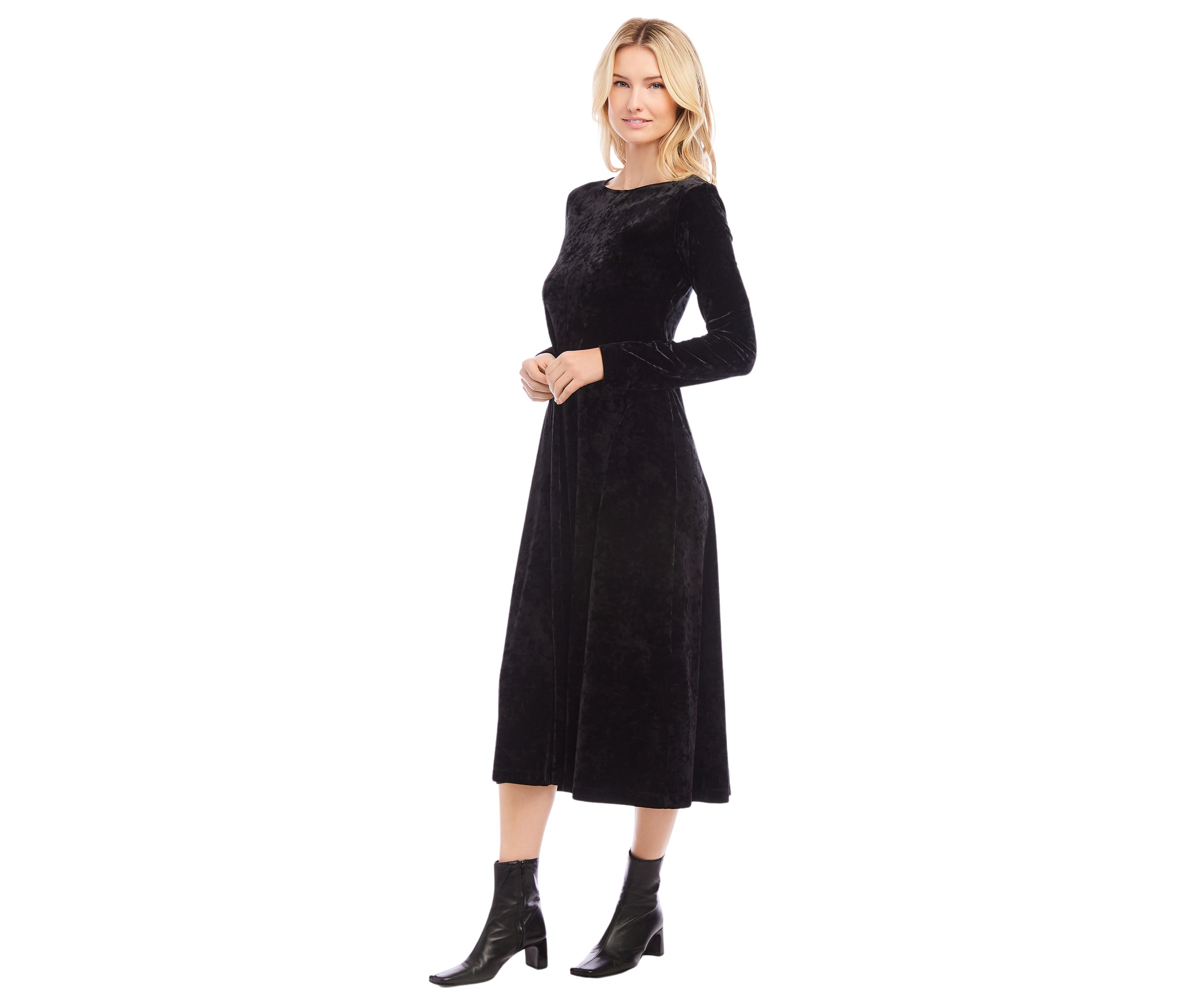 Kate Velvet Midi Dress