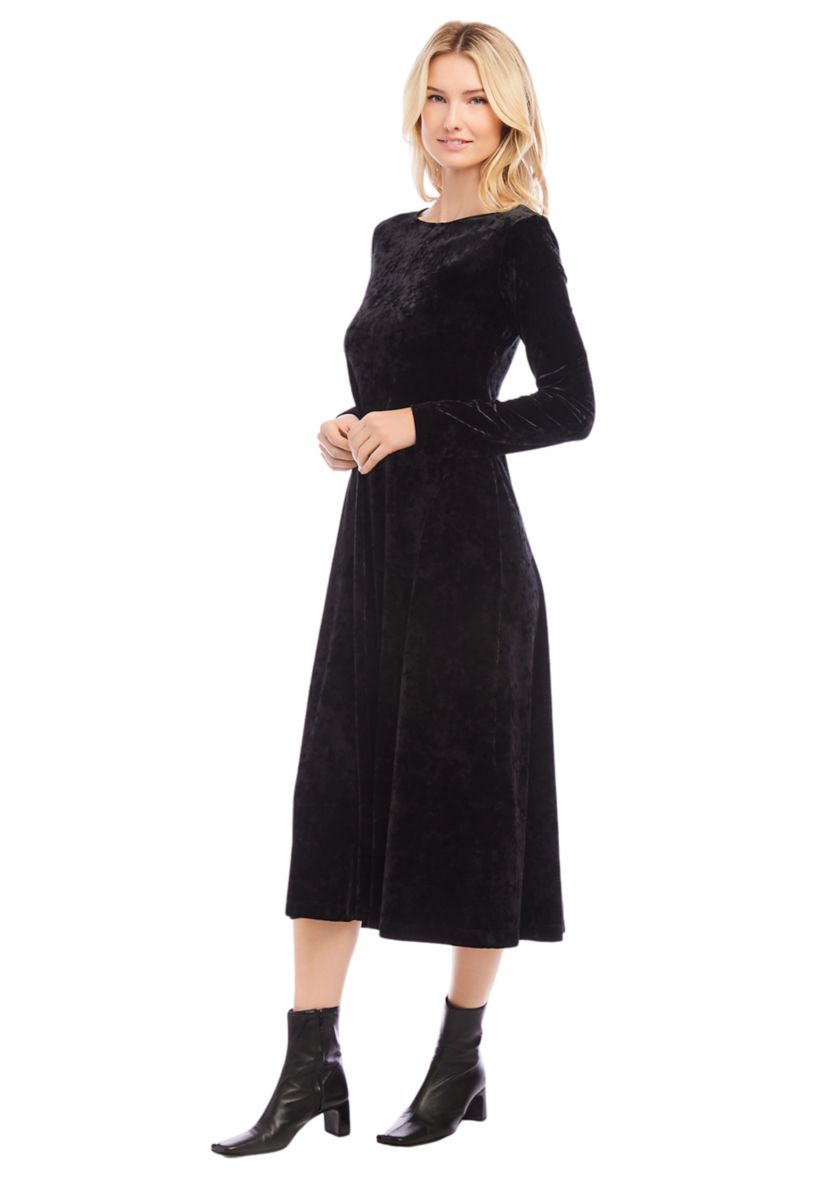 Kate Velvet Midi Dress