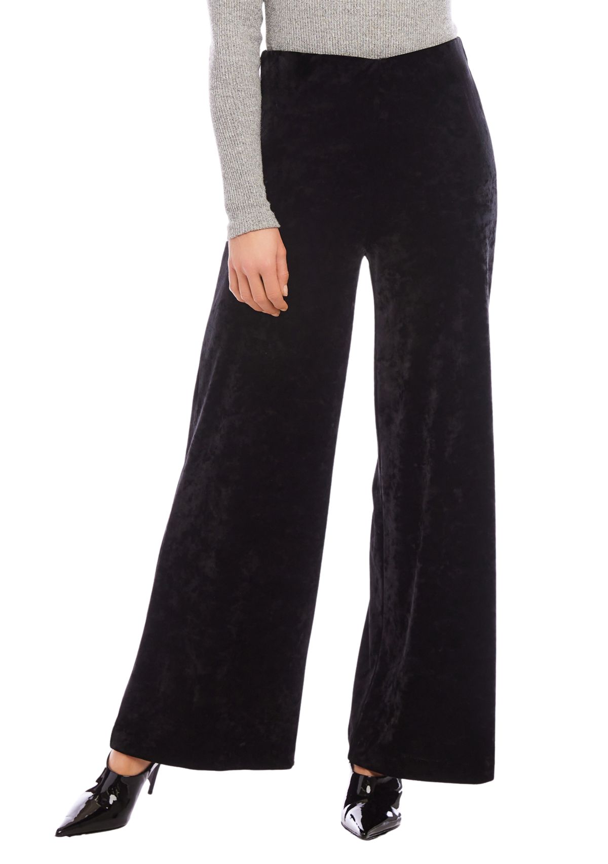 Womens Crushed Velvet Pants