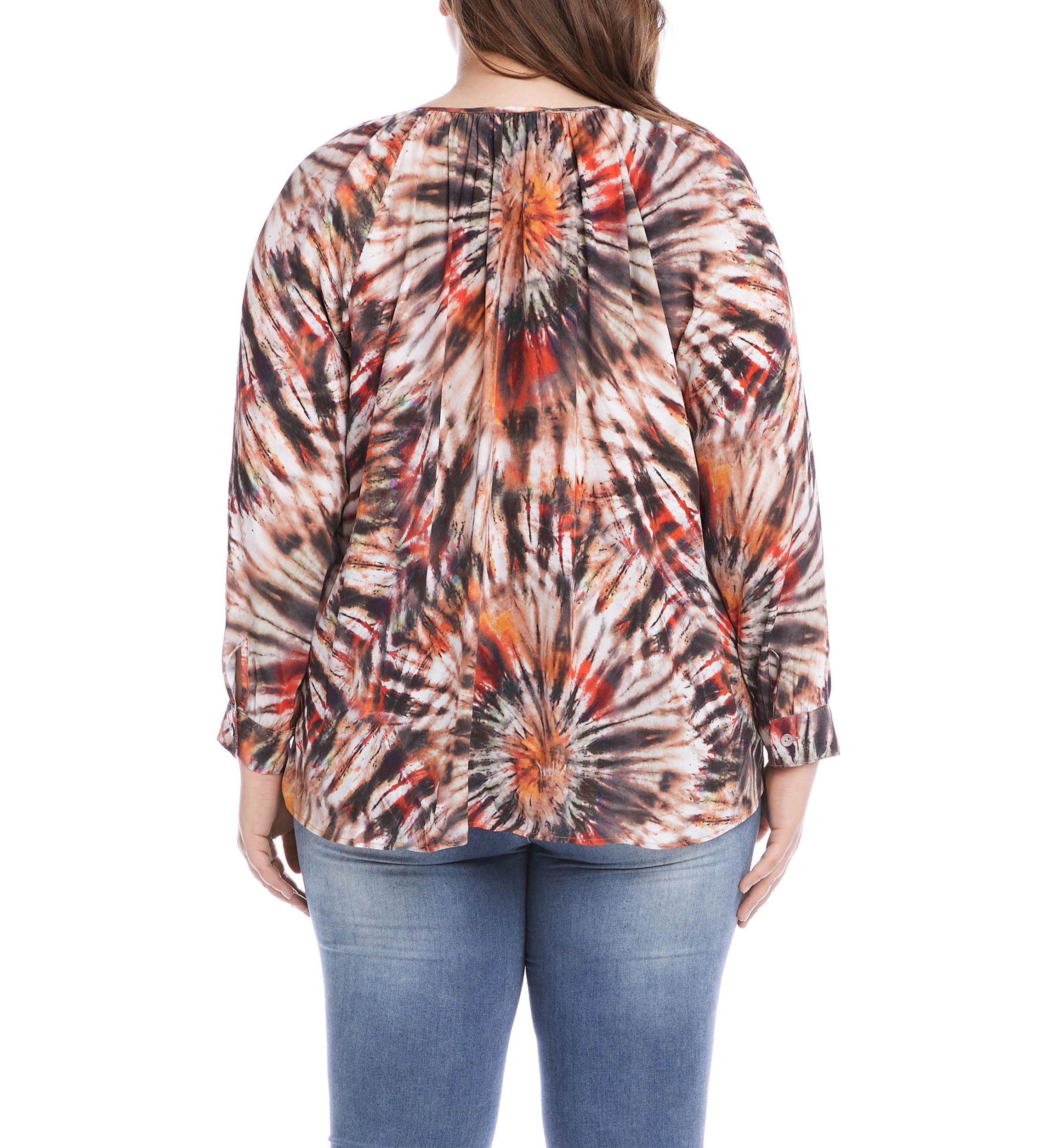 Plus Size Peasant Top