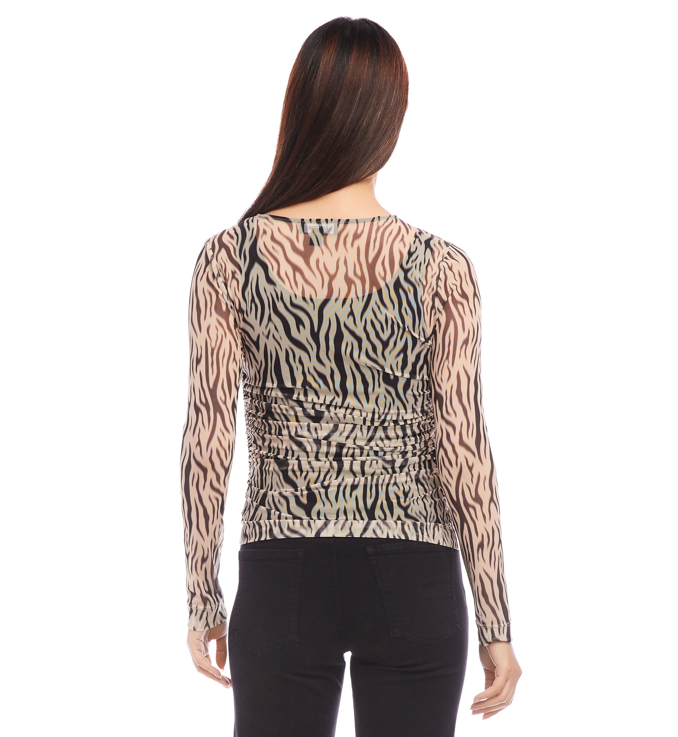 Womens Side Shirred Top