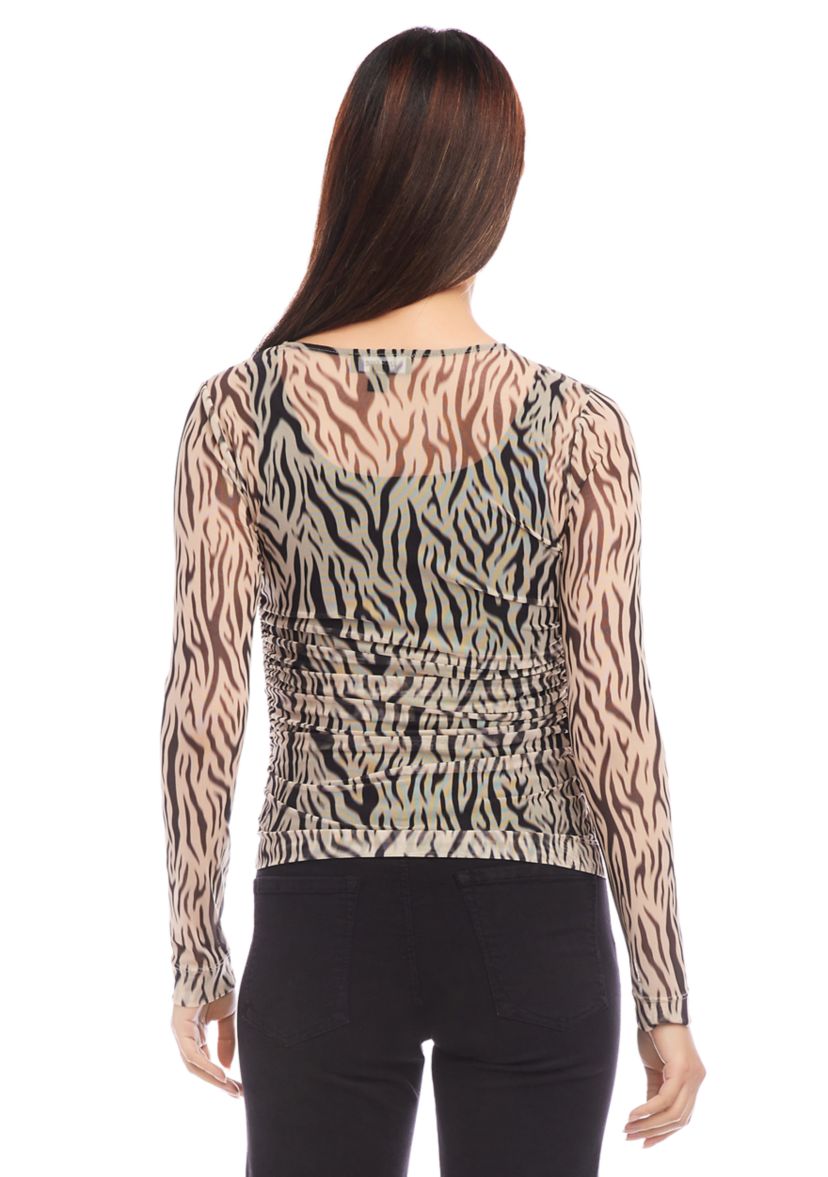 Womens Side Shirred Top