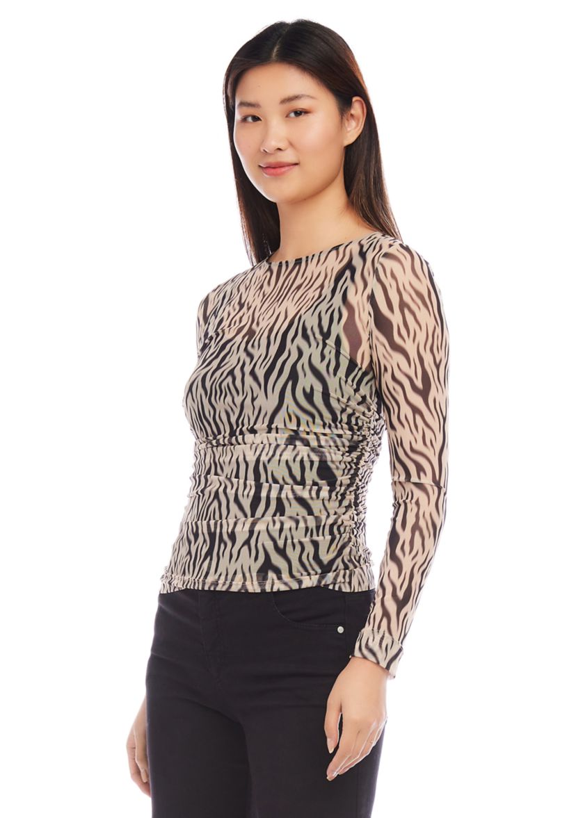 Womens Side Shirred Top