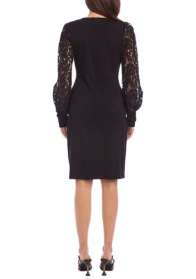 Women's Lace Sleeve Dress