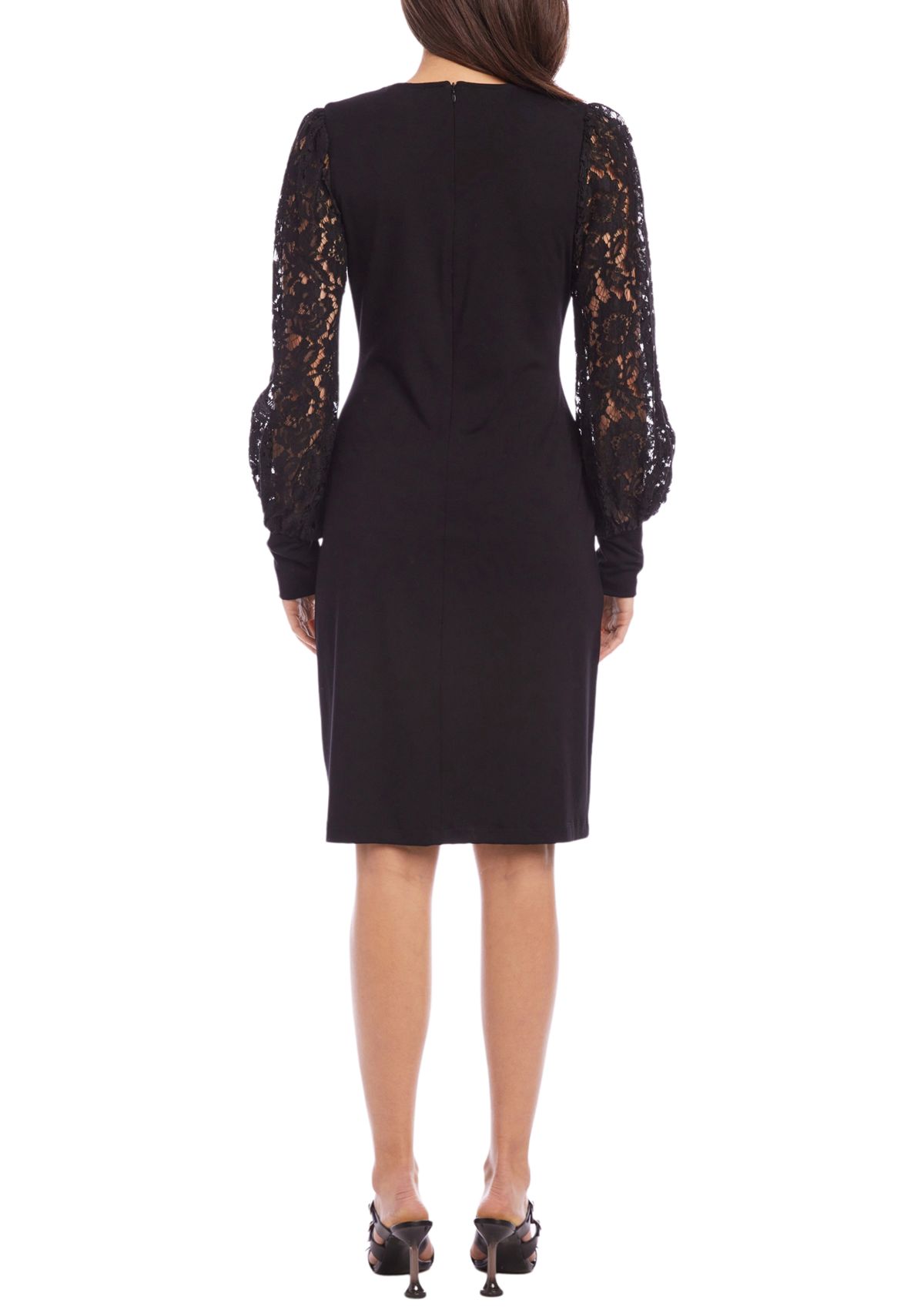 Womens Lace Sleeve Dress