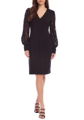 Women's Lace Sleeve Dress