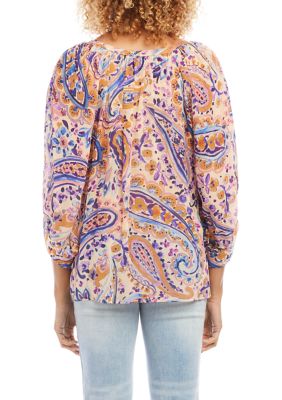 Women's Blouson Sleeve Top