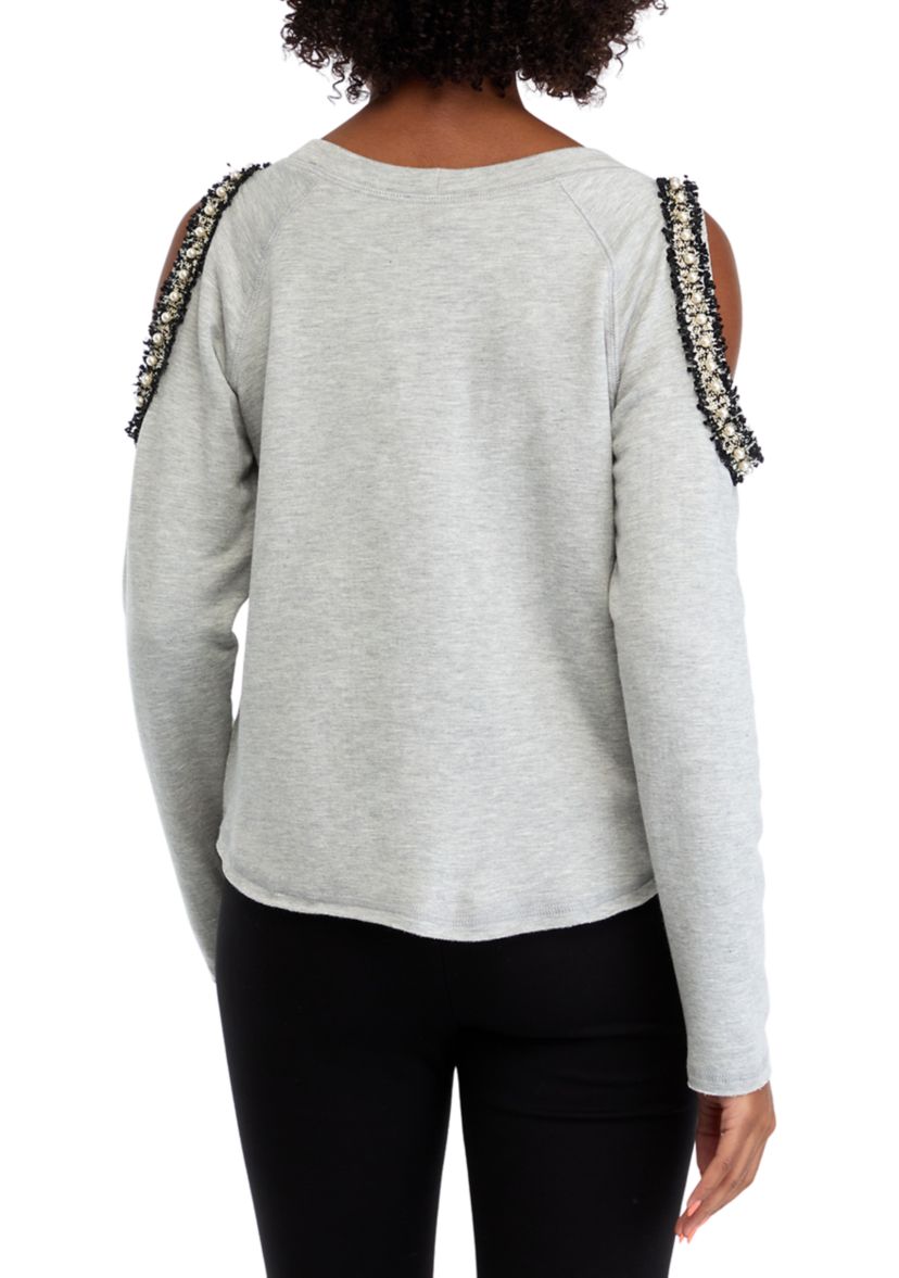 Womens Embellished Sweatshirt