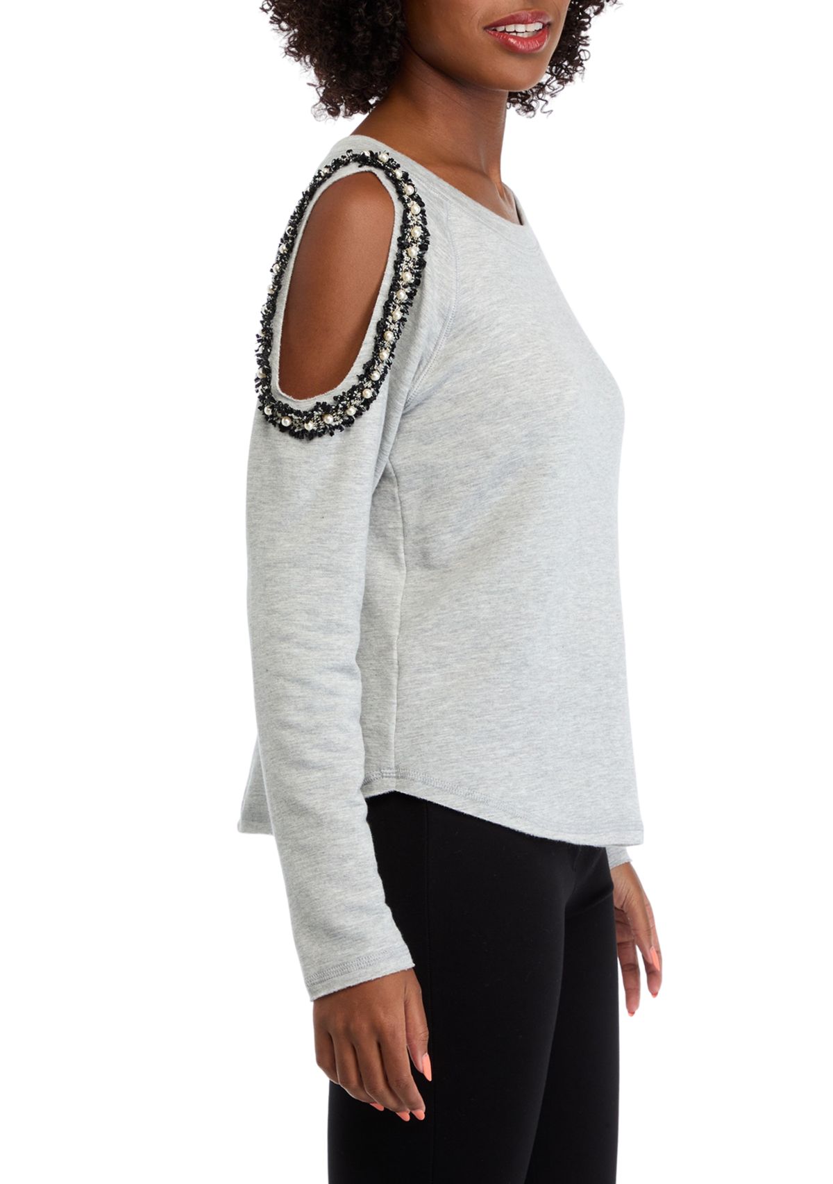 Womens Embellished Sweatshirt