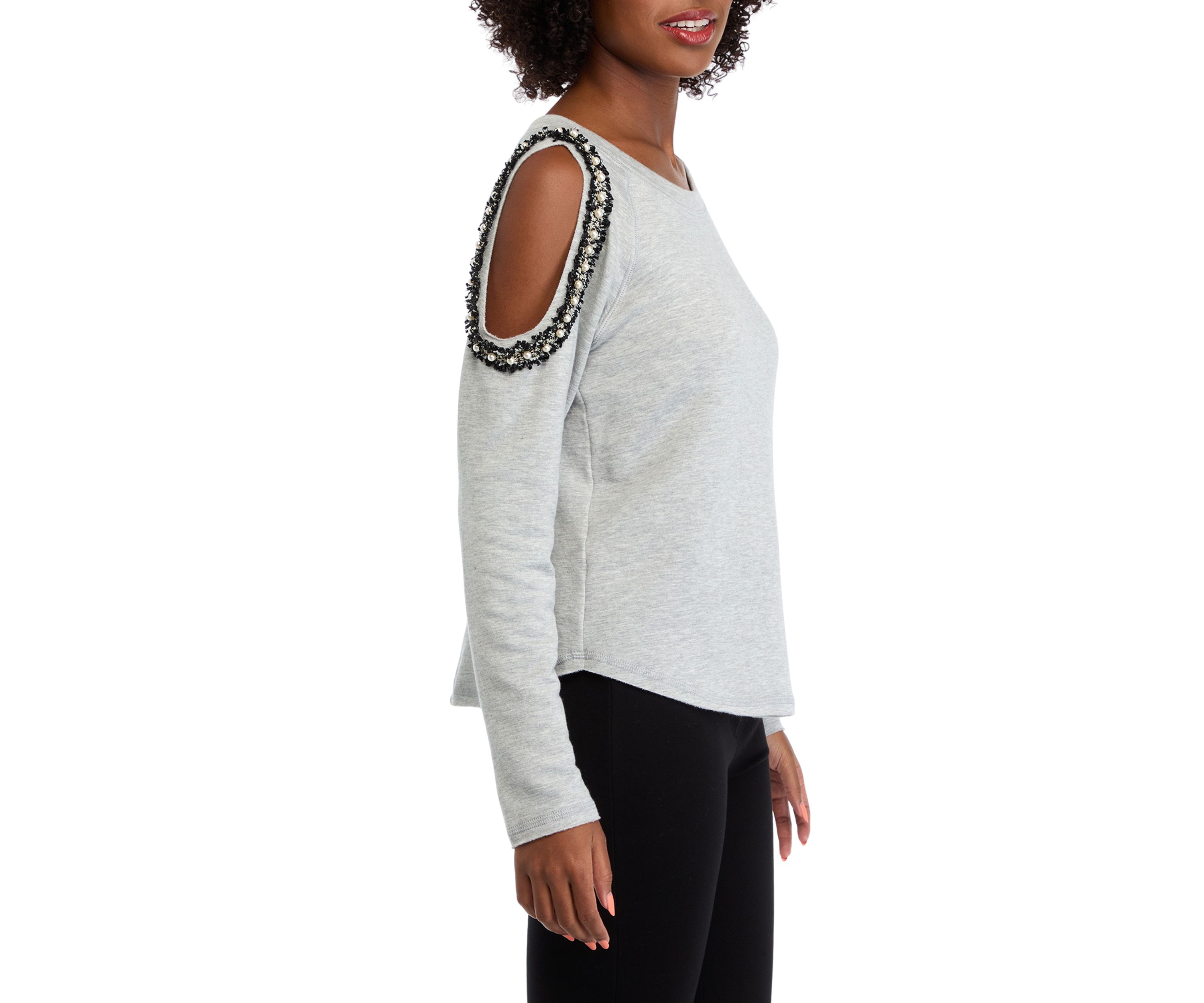 Womens Embellished Sweatshirt
