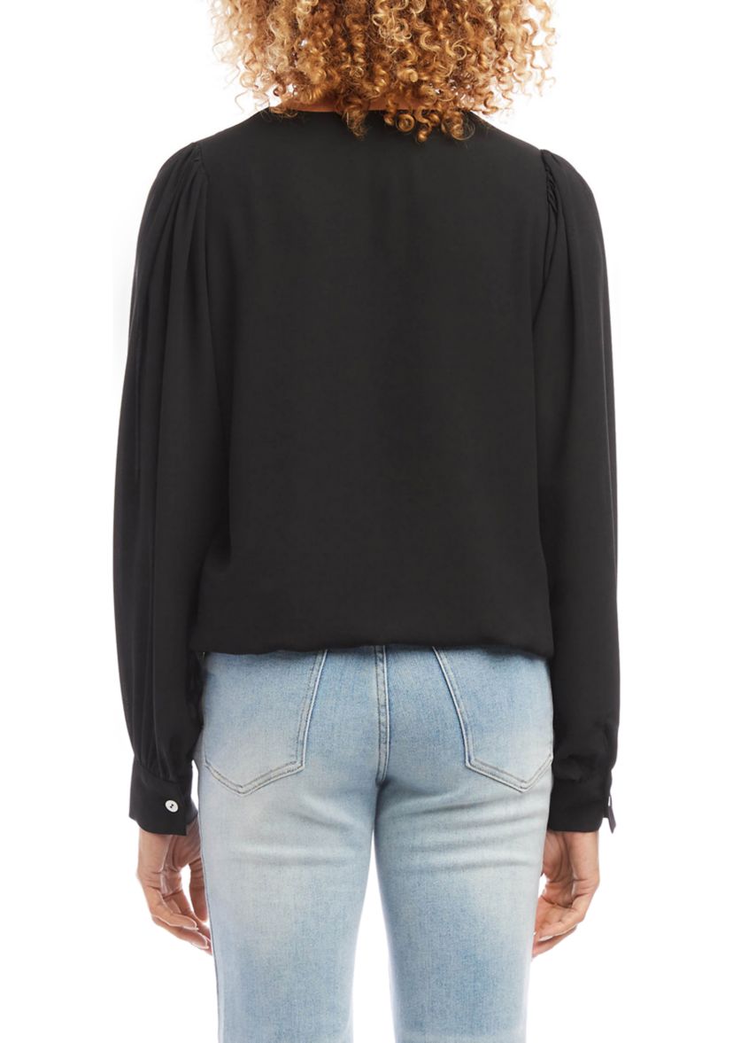 Petite Size Puff Sleeve Top