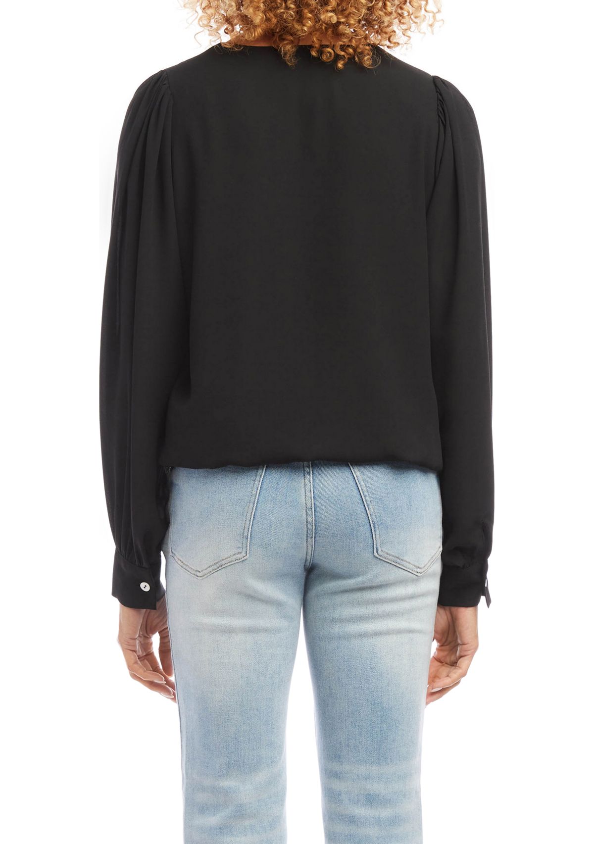 Womens Puff Sleeve Top