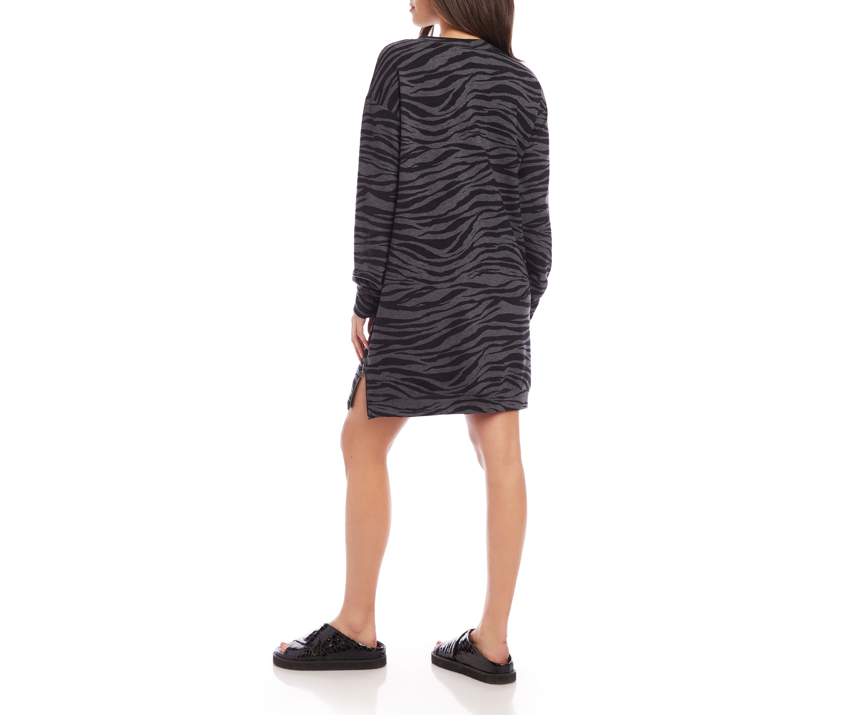 Womens Zipper Detail Dress