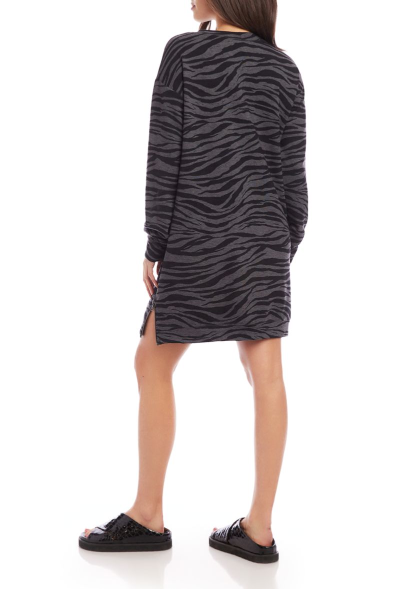 Womens Zipper Detail Dress