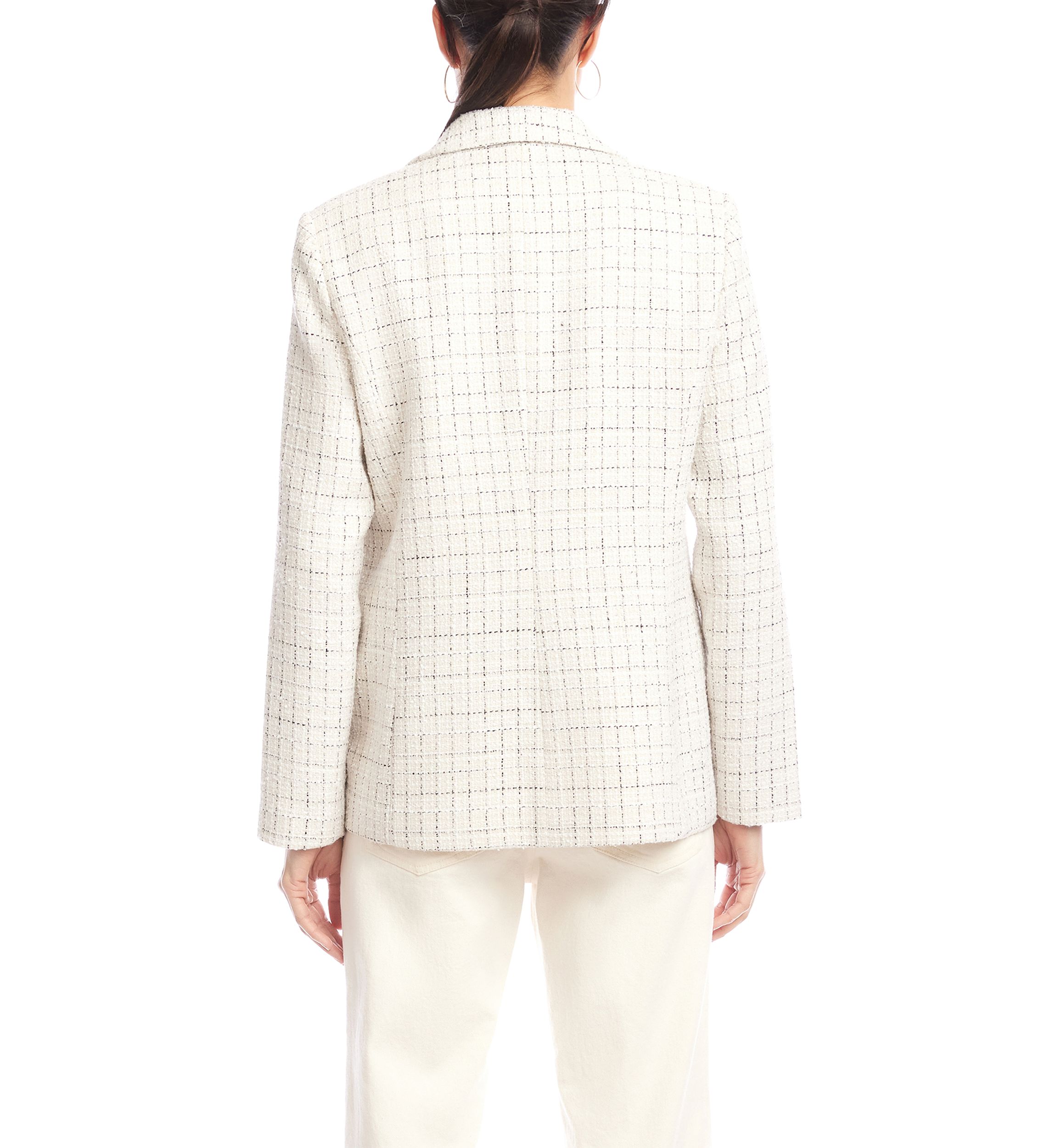 Womens Tweed Blazer