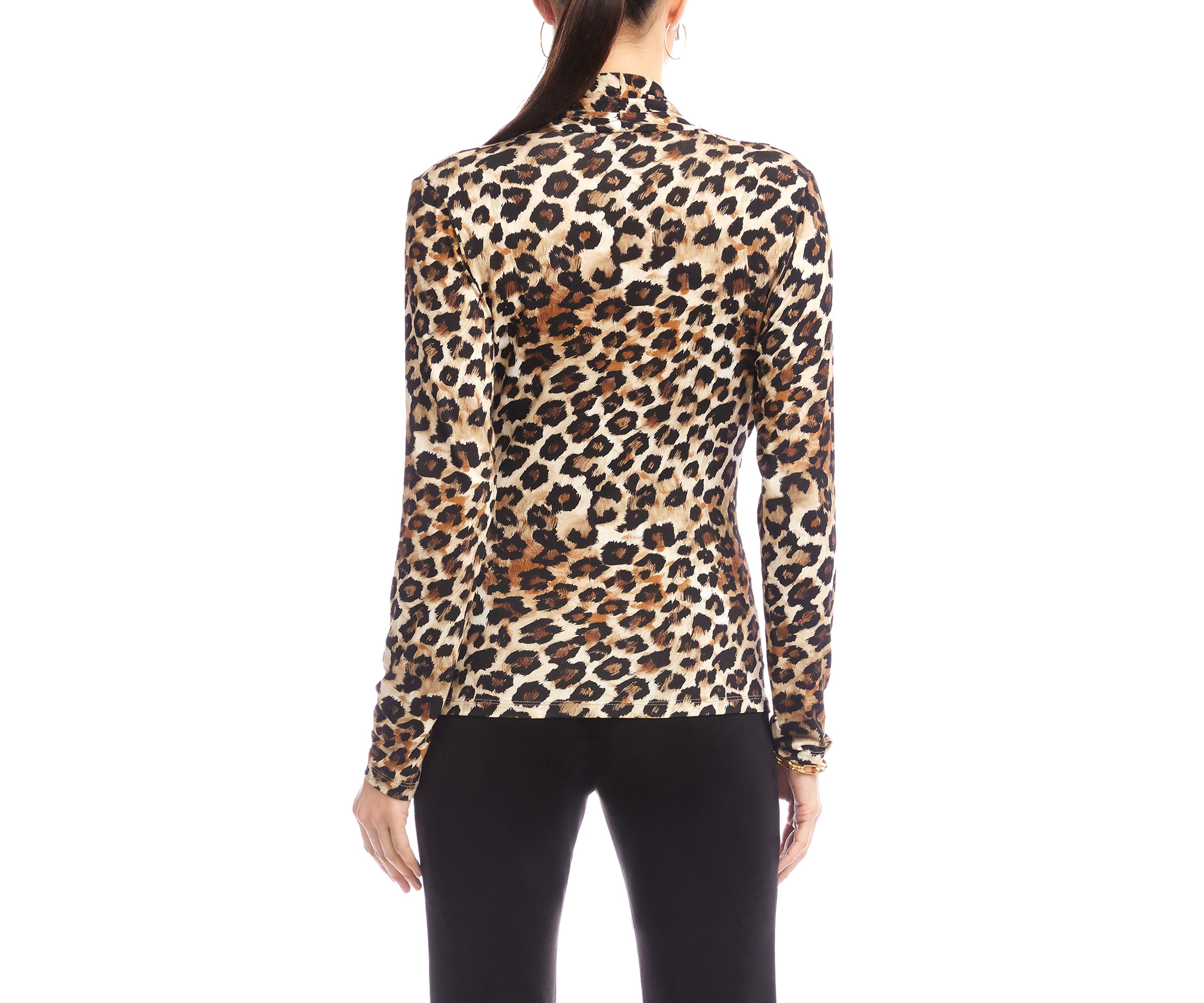 Petite Crossover Side-Shirred Top