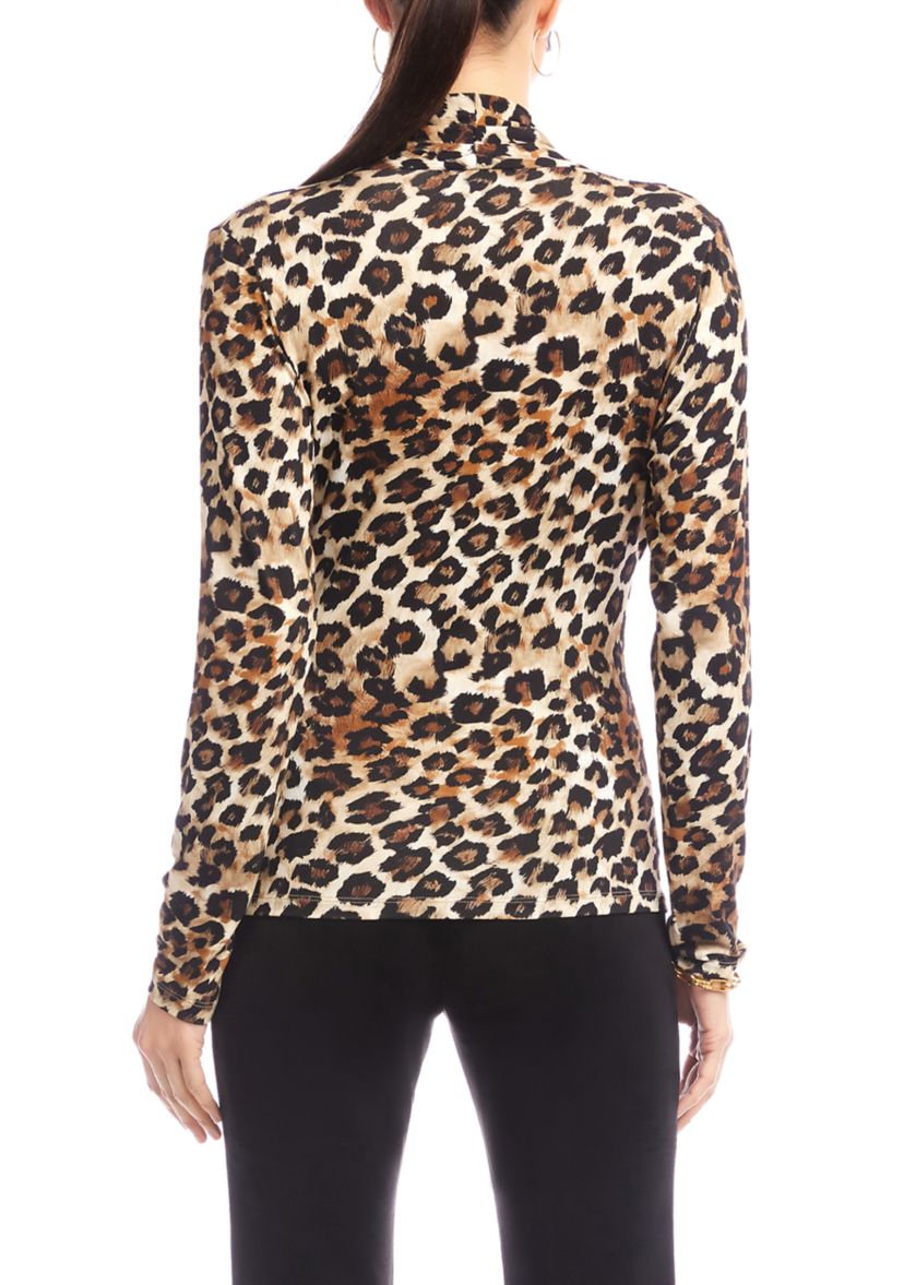 Petite Crossover Side-Shirred Top