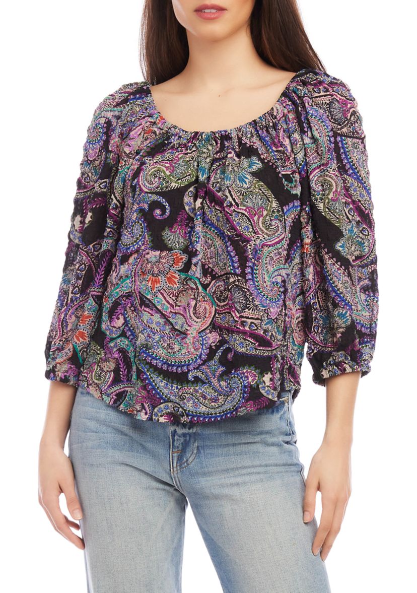 Petite Size Peasant Top