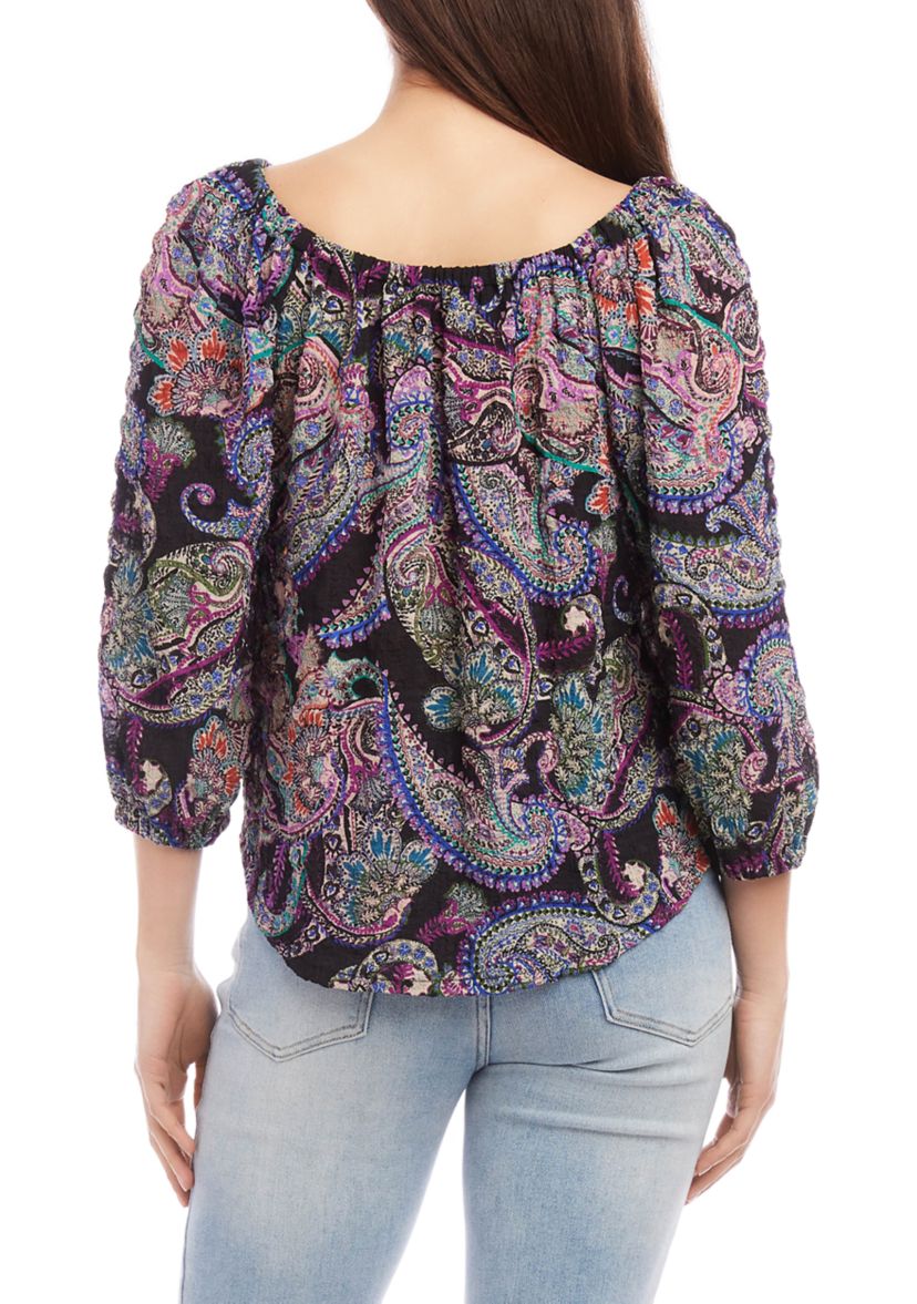 Petite Size Peasant Top