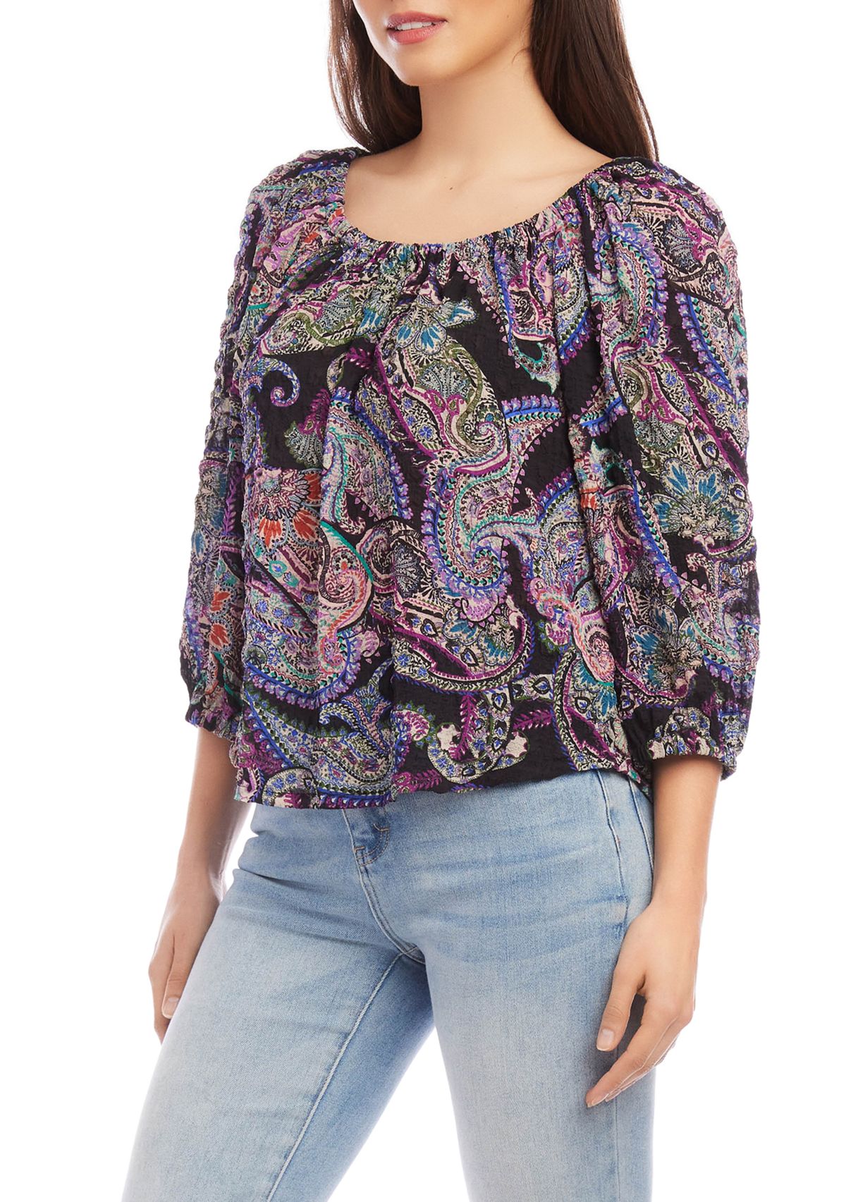 Petite Size Peasant Top