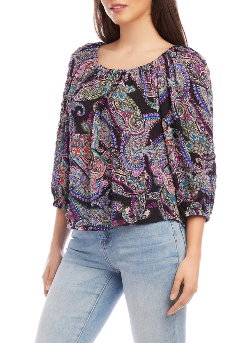 Petite Size Peasant Top