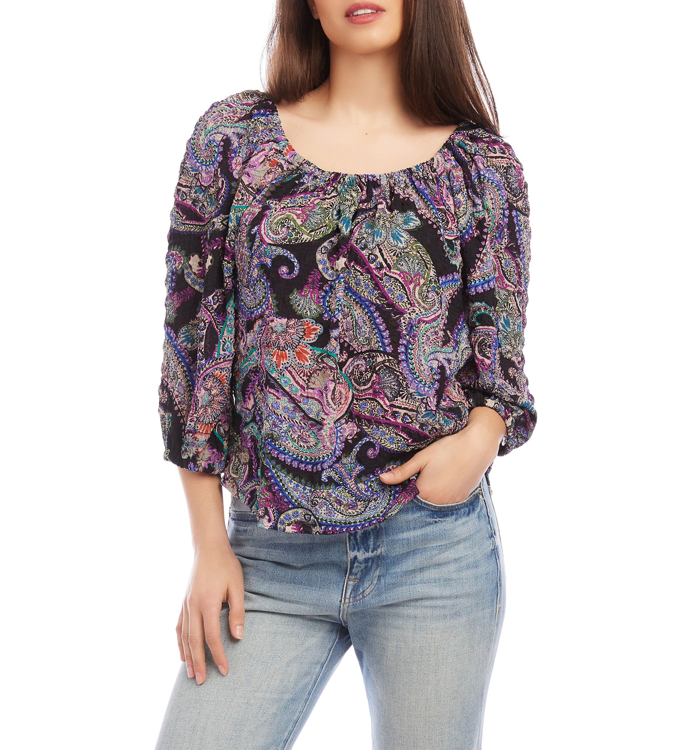 Petite Size Peasant Top