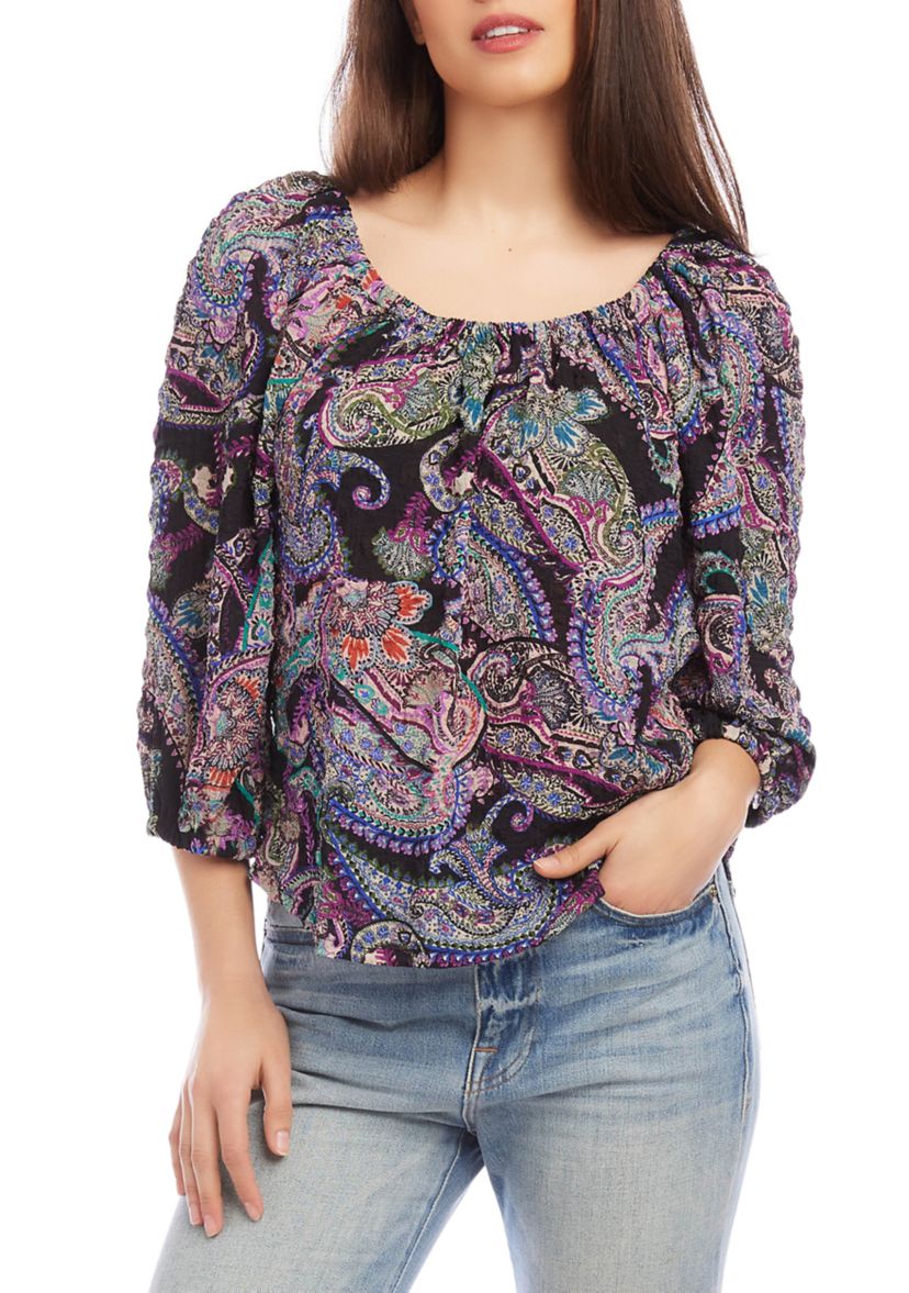 Womens Peasant Top