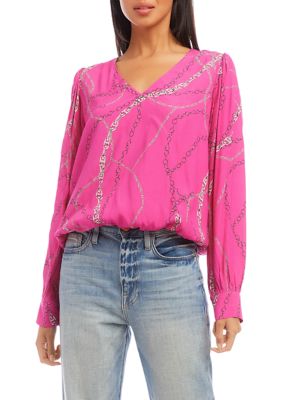 Women's V-Neck Blouse