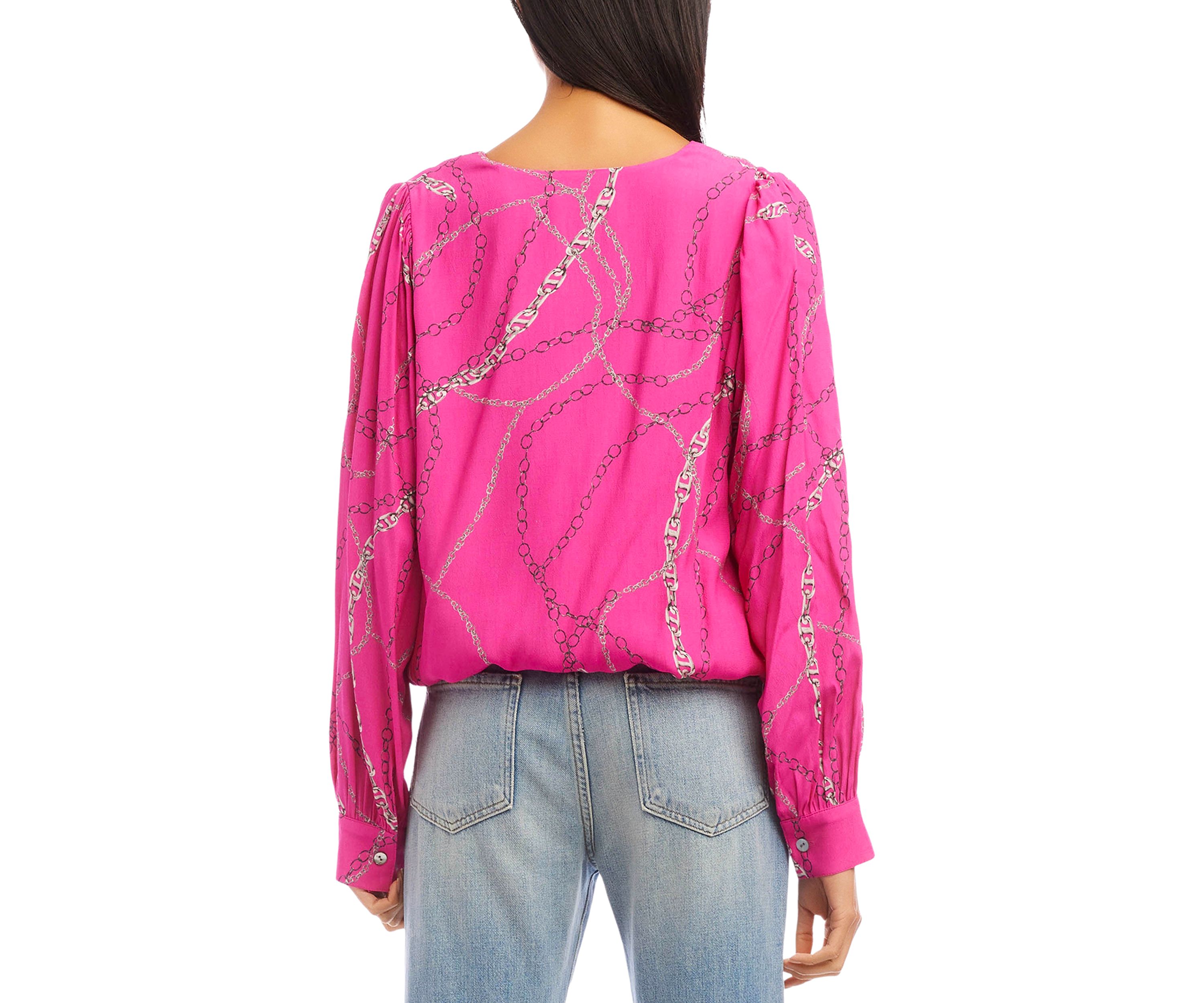 Womens V-Neck Blouse