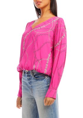 Women's V-Neck Blouse