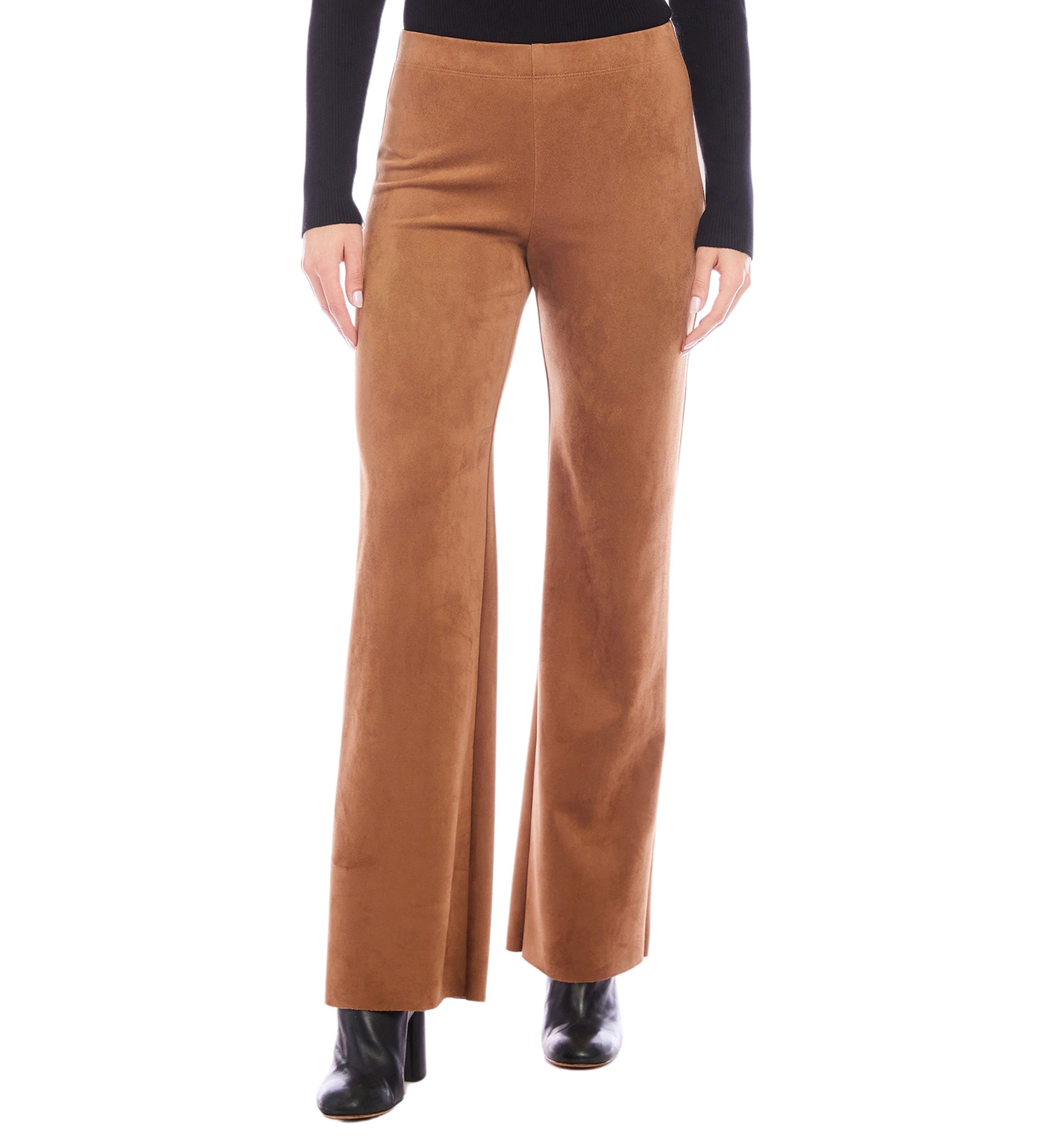 Petite Size Faux Suede Presley Pants