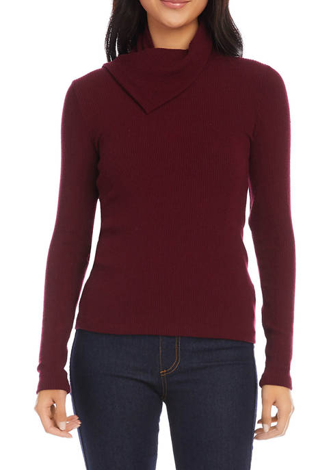 Womens Cowl Neck Top