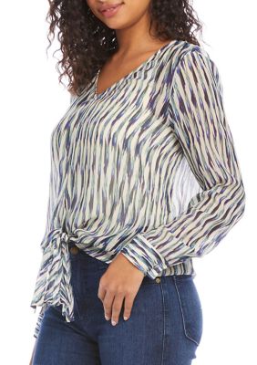 Women's Tie Front Top