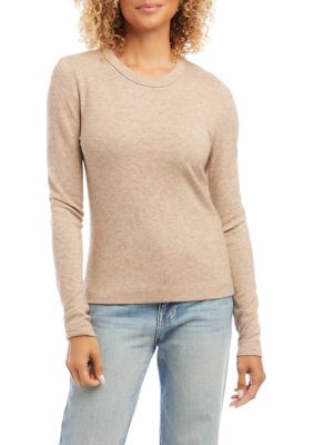 Women's Long Sleeve Crew Neck Top