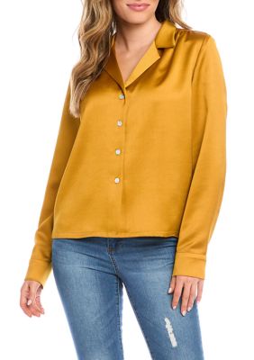 Women's Long Sleeve Button Up Shirt