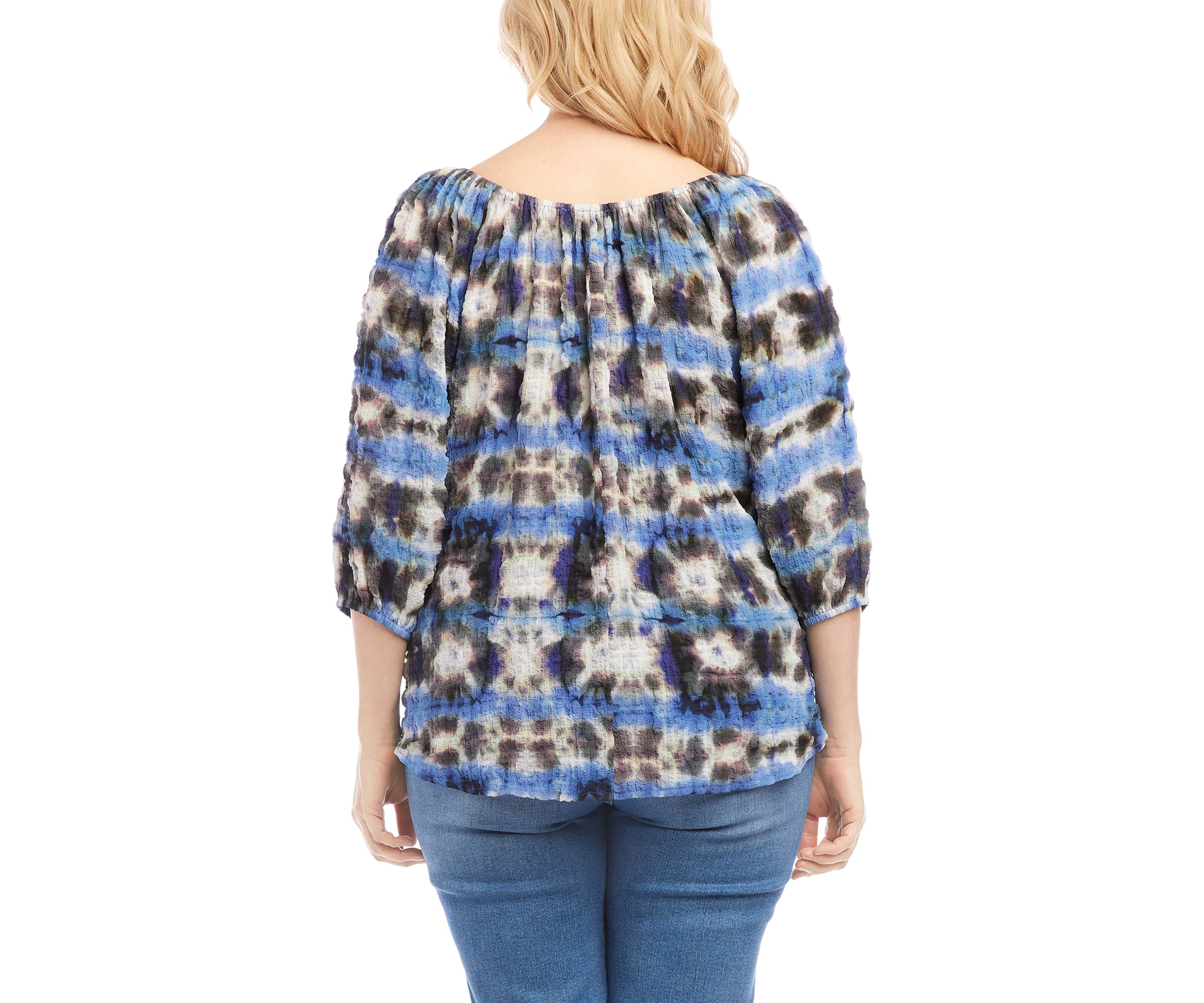 Plus Size Peasant Top