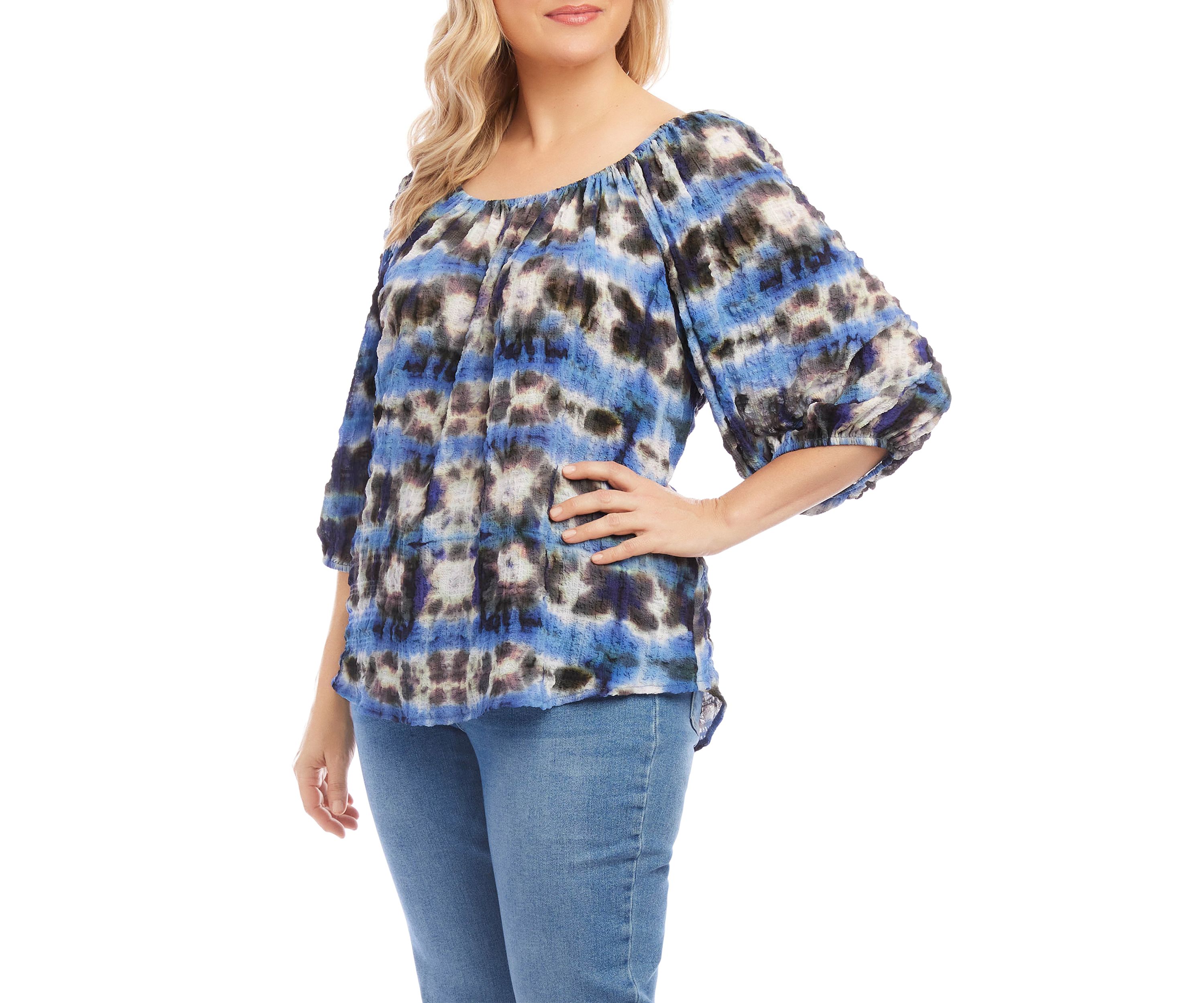 Plus Size Peasant Top