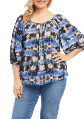 Plus Peasant Top