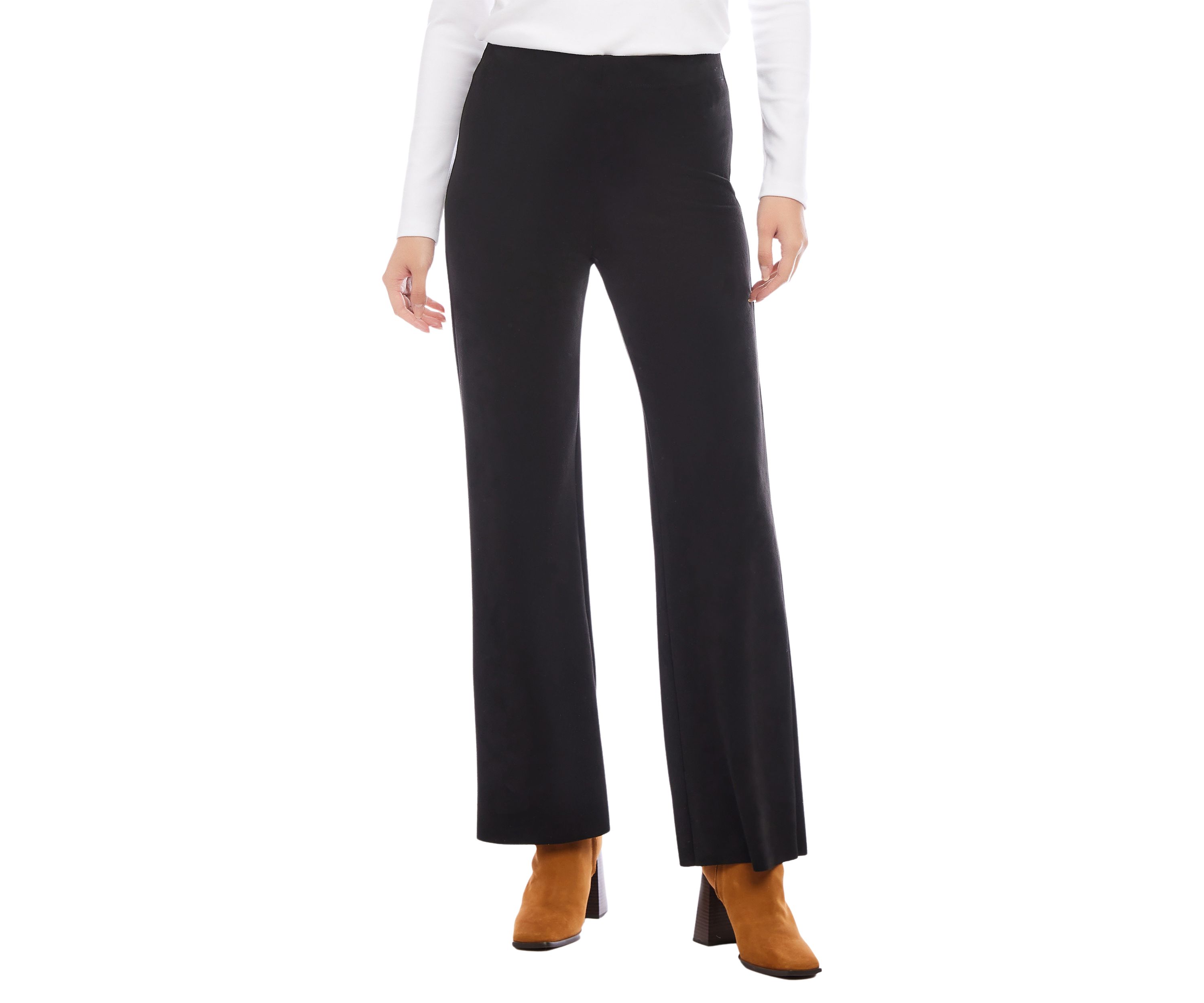 Petite Size Faux Suede Pants
