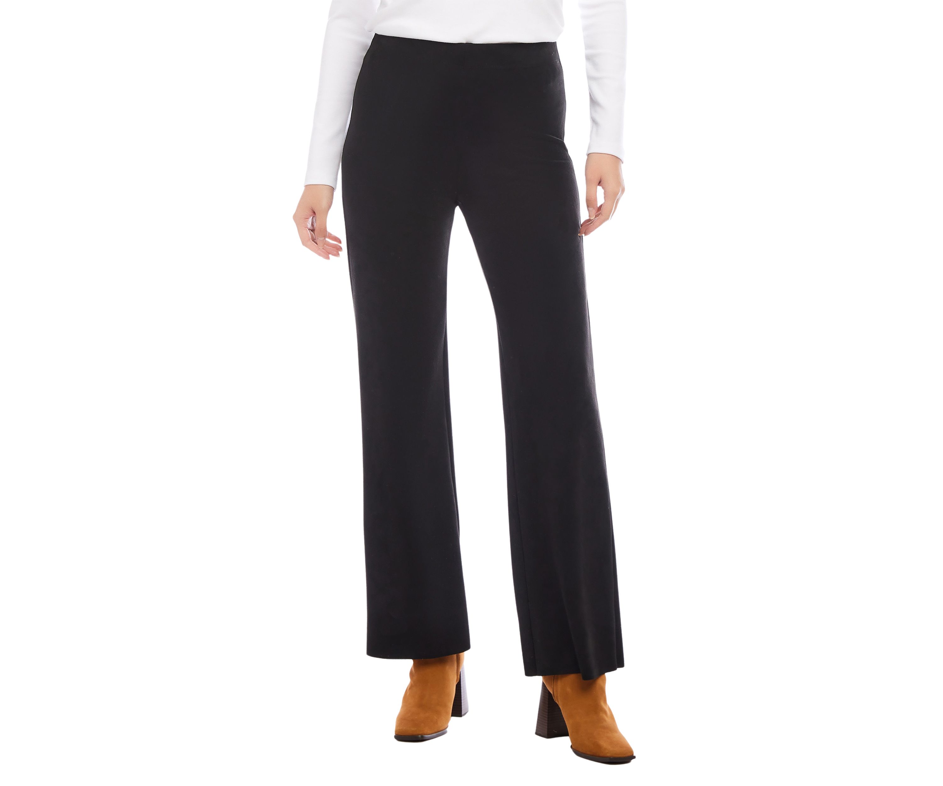Womens Faux Suede Pants