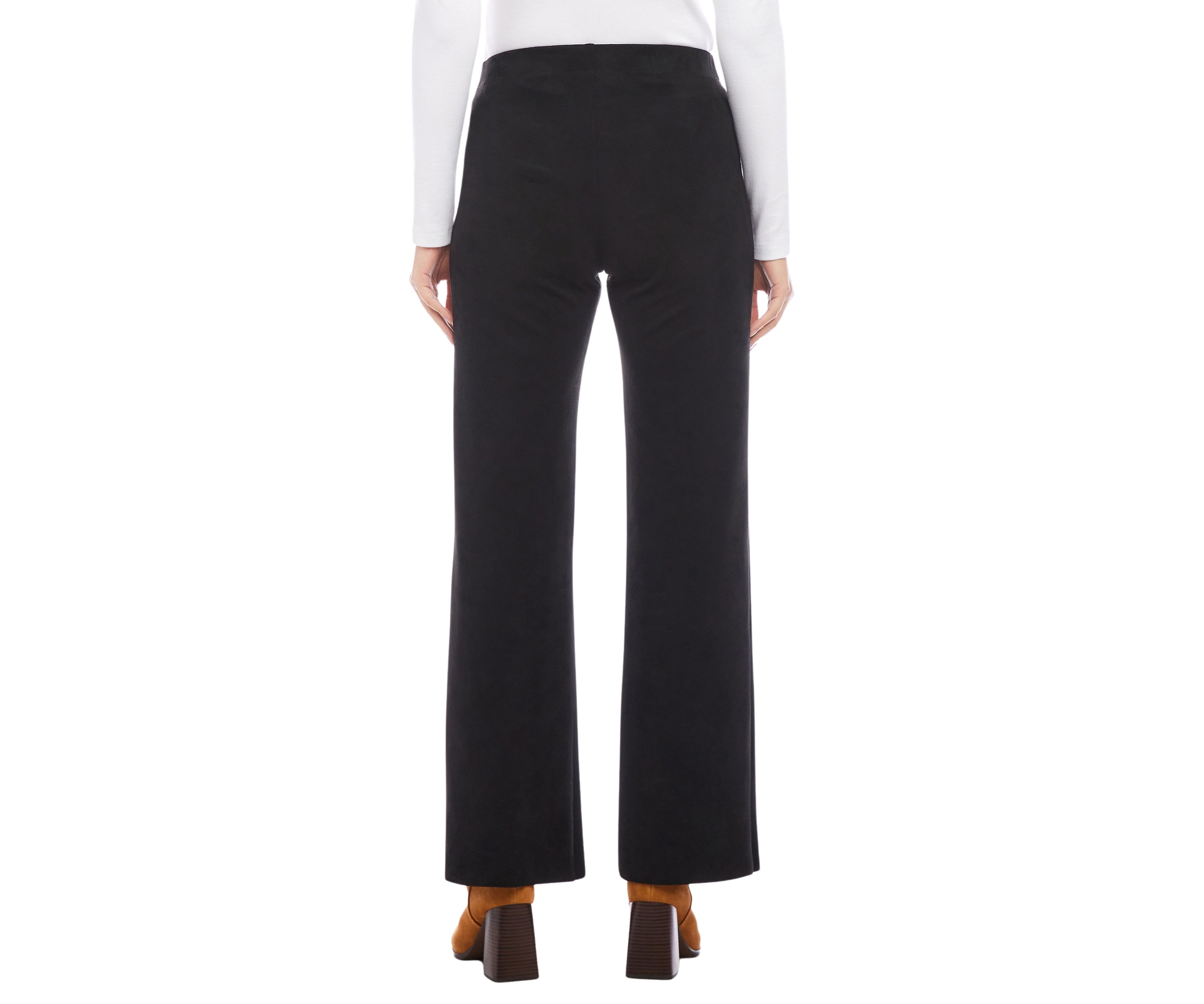 Womens Faux Suede Pants